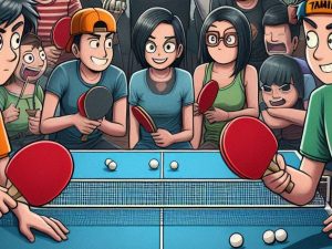 Torneo amatoriale di Ping Pong 2vs2 versione cartoon organizzato da Cibo&Trash data 10 aprile ore 20.30 | cibo&Trash