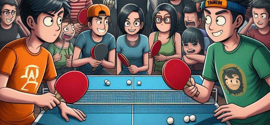 Torneo amatoriale di Ping Pong 2vs2 versione cartoon organizzato da Cibo&Trash data 10 aprile ore 20.30 | cibo&Trash