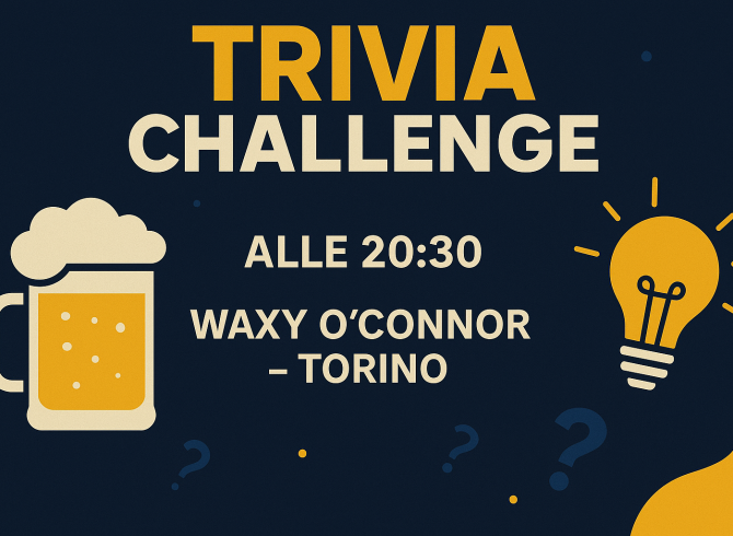 Trivia quiz challenge | Cibo&Trash