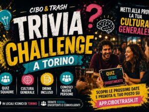 Trivia quiz game cibo&trash