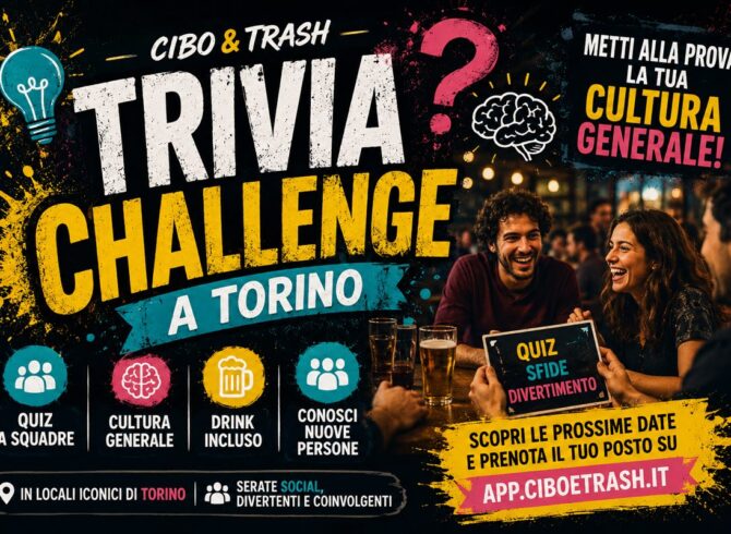 Trivia quiz game cibo&trash