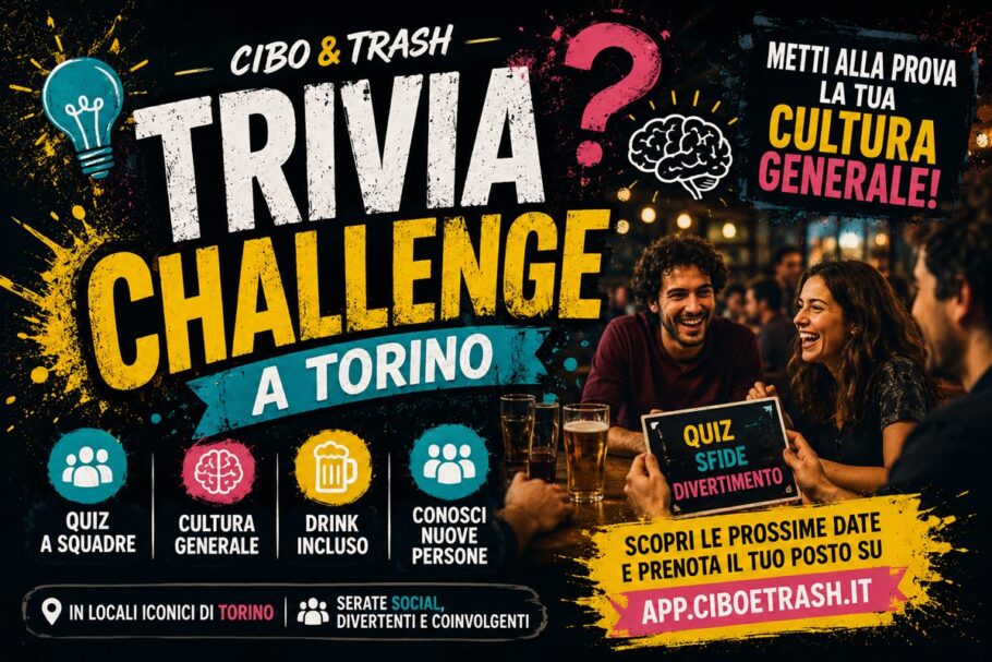 Trivia quiz game cibo&trash