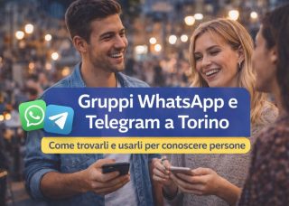 Gruppi WhatsApp per conoscere persone a Torino