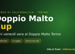 Doppio Malto Cup: torneo di calciobalilla al Doppio Malto Torino ogni venerdì
